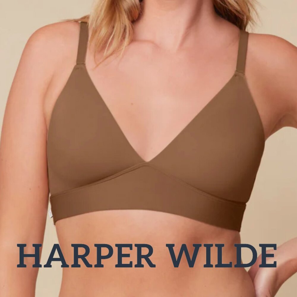 Harper Wilde Bliss Triangle Bralette Brown 2X